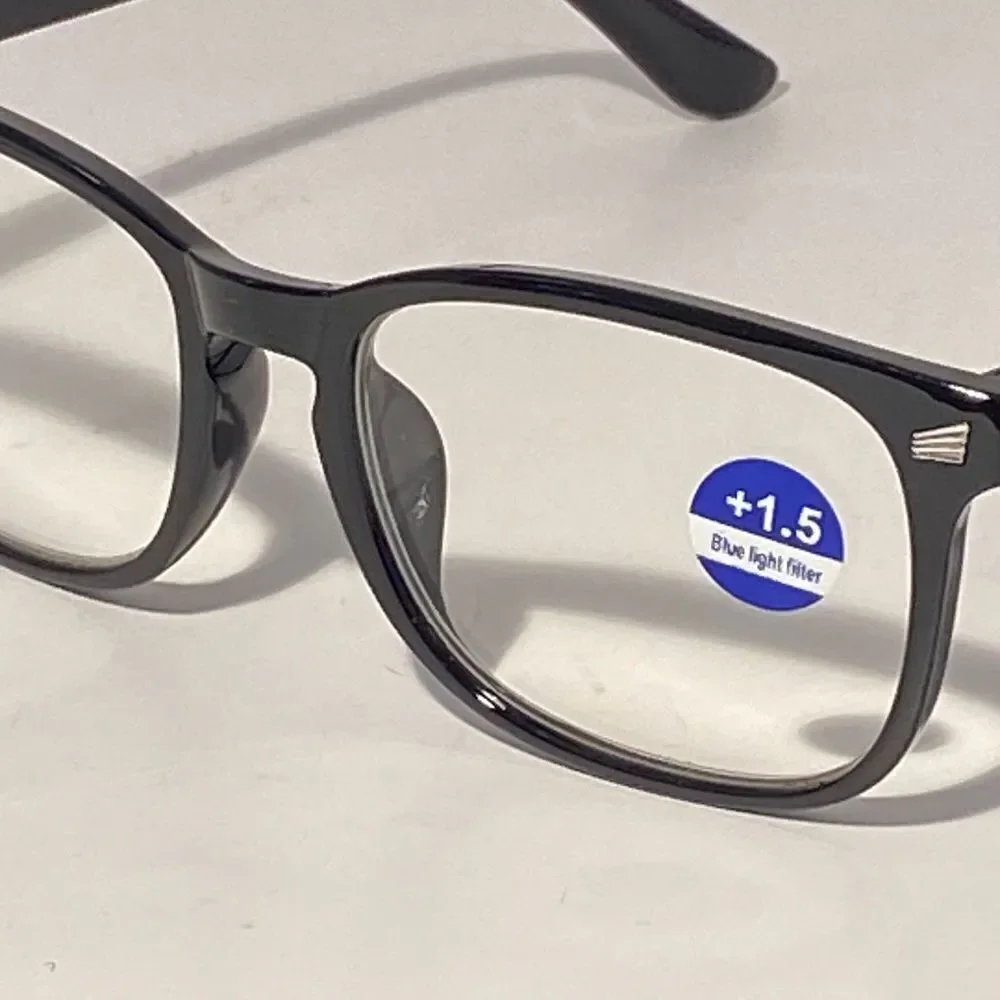 1505 Colette 1.5 Black Reading Glasses Soft Butterfly Readers NWT